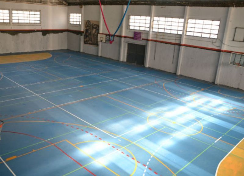 El Gimnasio municipal.