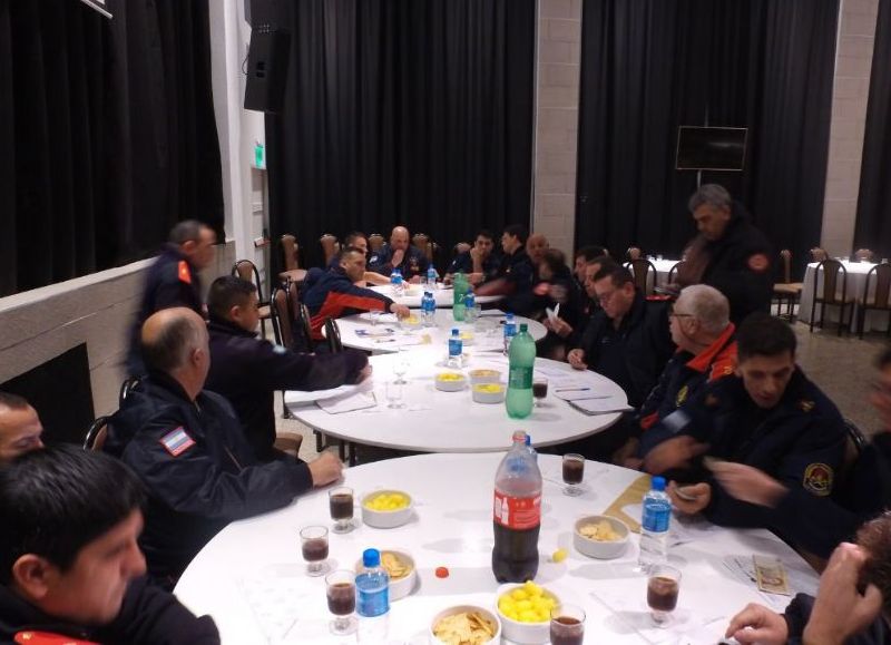 Encuentro de Jefes de Bomberos de la región