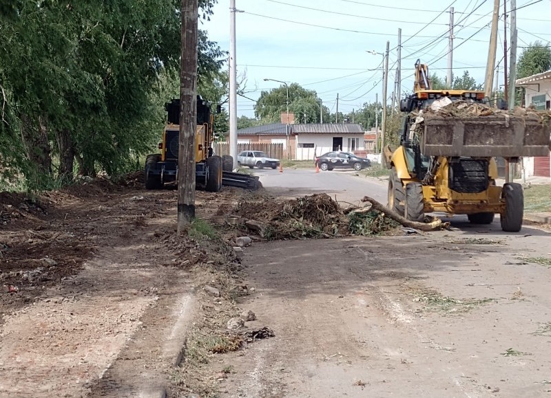 Ya se limpió la calle 18.