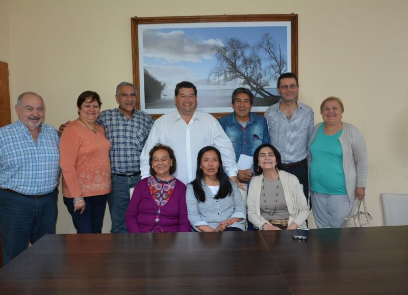 Reunión en Intendencia.