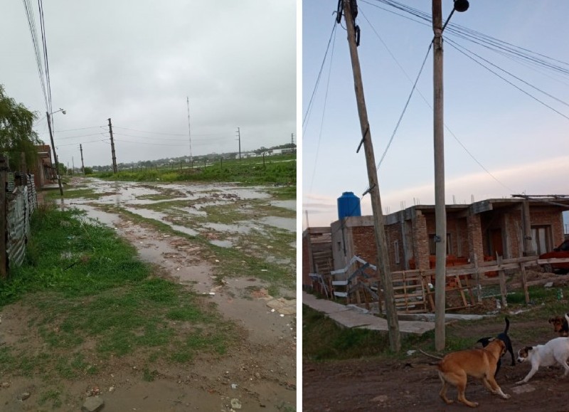 “Hacemos un gran esfuerzo por mejorar el barrio pero no nos alcanza y necesitamos ayuda”, dicen los vecinos.