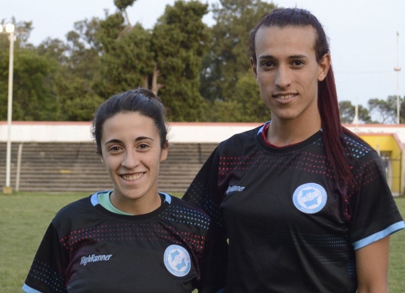 Ludmila Angeli y Mara Gómez, en el comienzo de la pretemporada (foto: Prensa VSC).