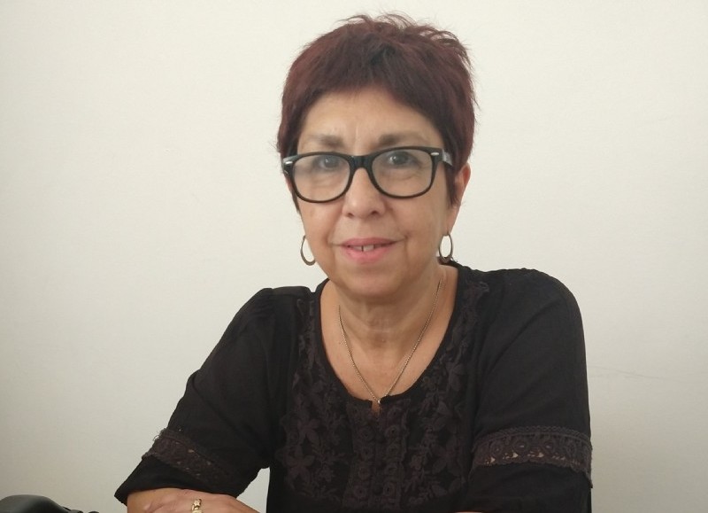 Rita Hernández, secretaria de Salud comunal.