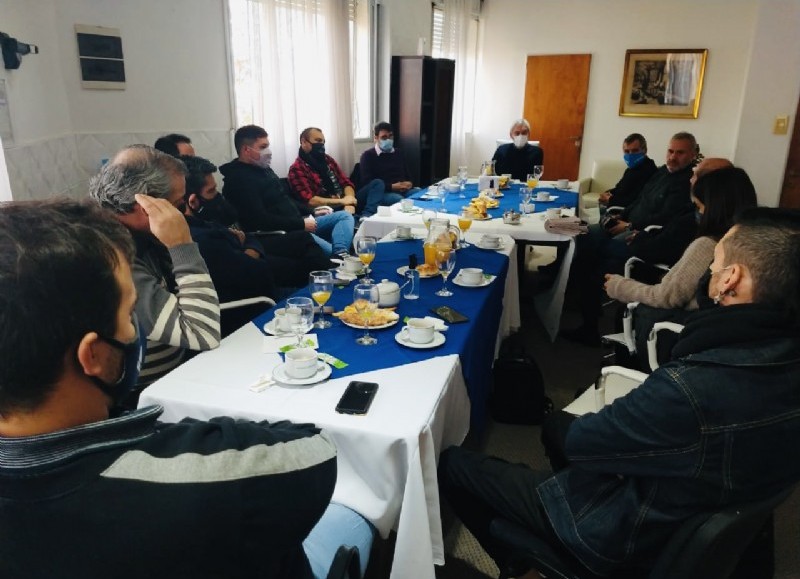 Desayuno en una jornada especial.