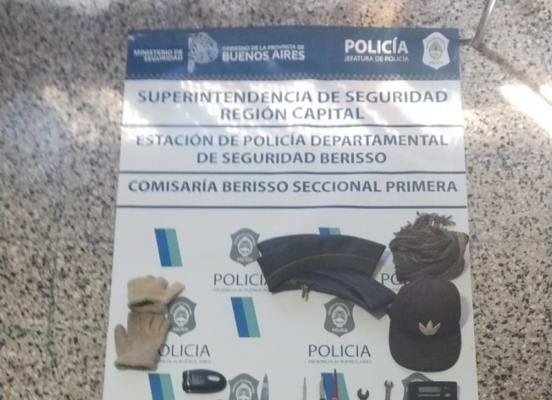 Elementos secuestrados.