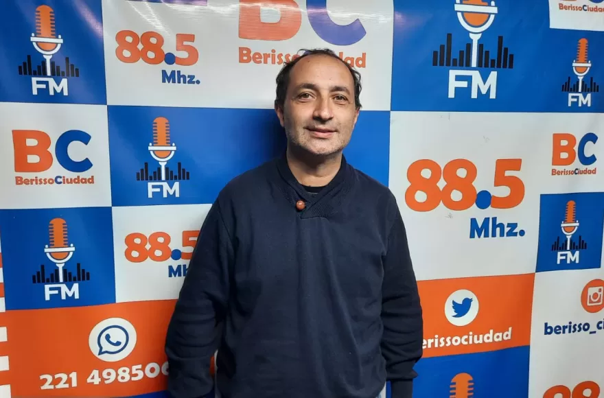 Mariano Schmarson, presidente de la Cámara de Comercio de Berisso.