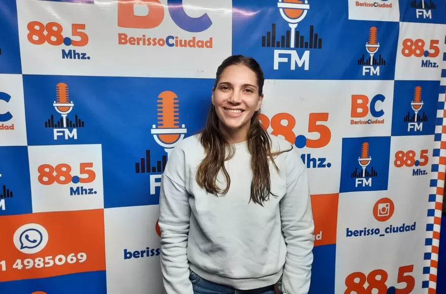 Melina Rivas, patinadora berissense.