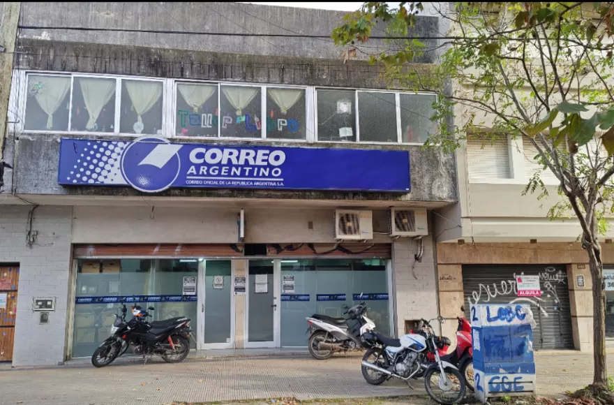 Sucursal del Correo en Berisso.