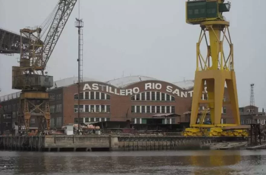 Continúa el conflicto en el Astillero Río Santiago.