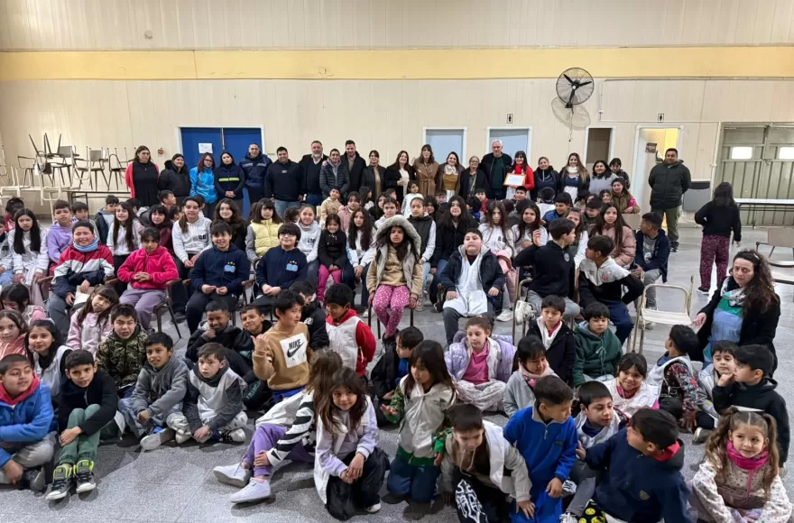La escuela fue reconocida por el trabajo de reciclaje realizado.