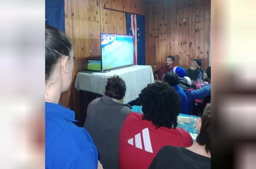 La Colectividad Caboverdiana vivió el debut mundialista de ese pais