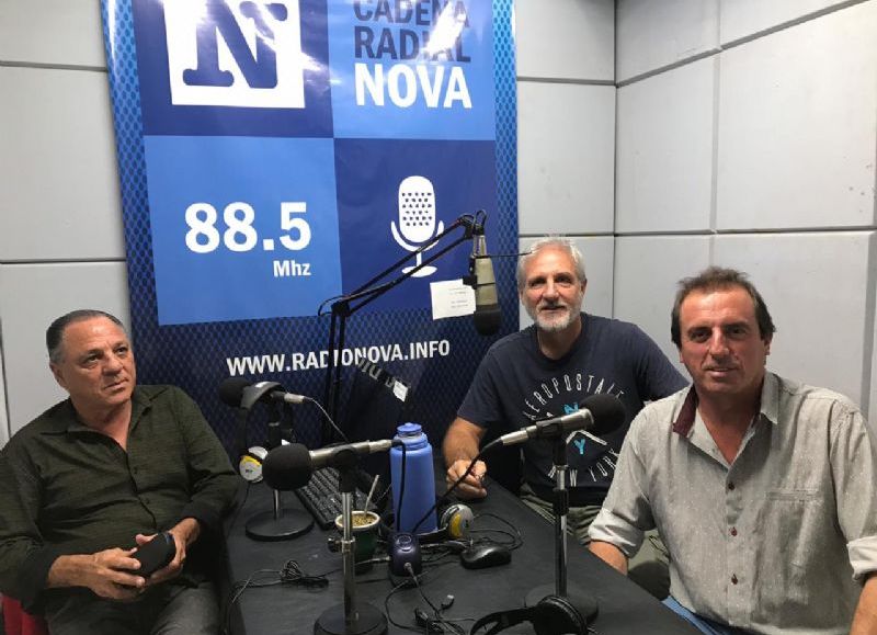 Referentes del STMB en el aire de BerissoCiudad en Radio.