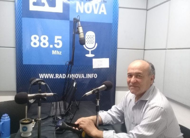Hugo Novelino en el aire de BerissoCiudad.