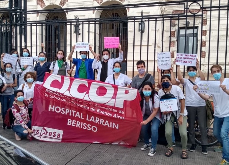 Marcha a la Gobernación.