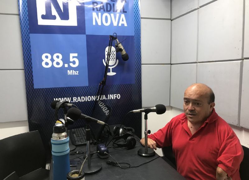 Raúl Murgia, en el aire de Cadena Radial NOVA.