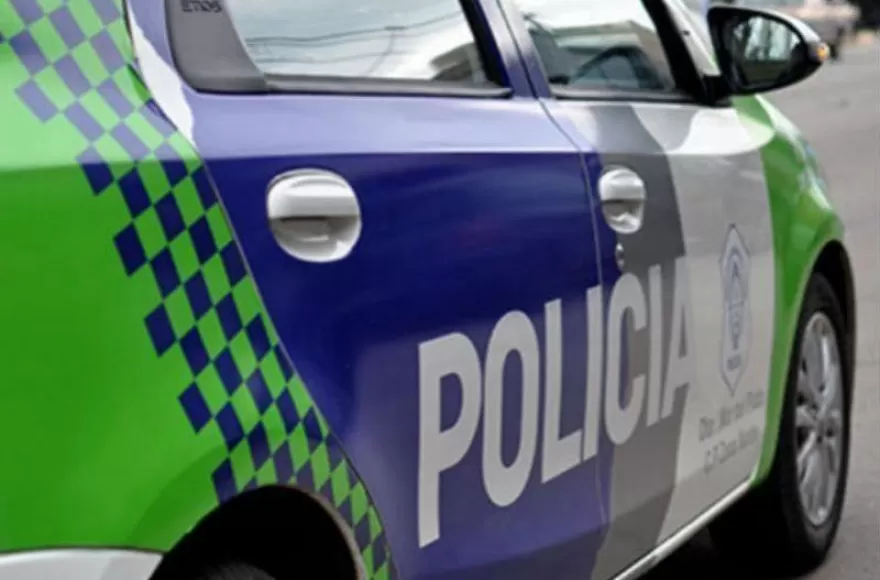 Padre e hijo fueron trasladados a la dependencia policial para realizar las actuaciones correspondientes en una causa por lesiones.
