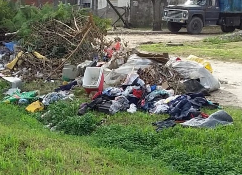 Degradación ambiental en 94 y 126 norte.