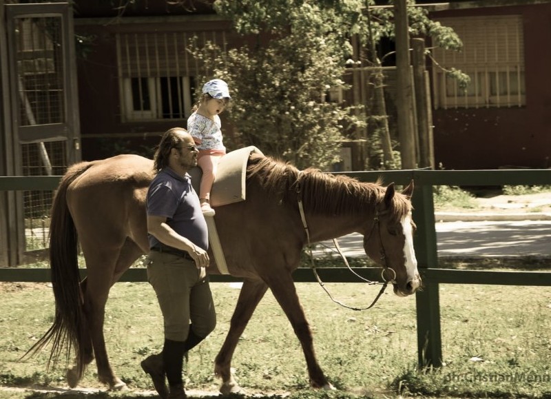 Equinoterapia como una de las actividades