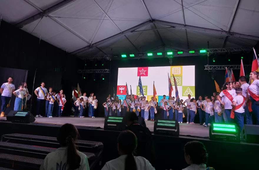 En marcha la 48° Fiesta Provincial del Inmigrante con los patios de comidas y bailes típicos
