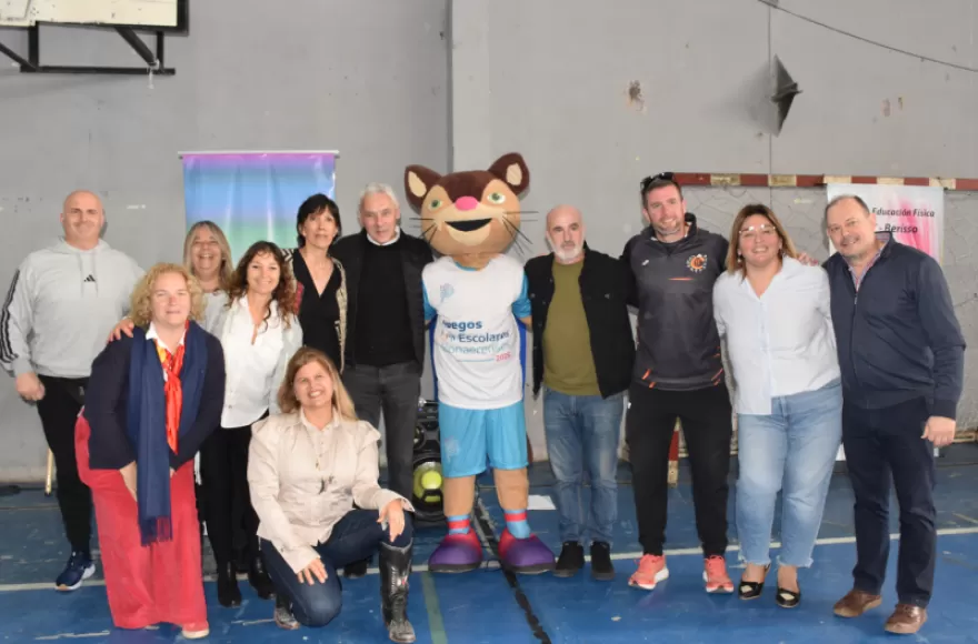 Cagliardi participó este miércoles por la mañana del lanzamiento de los Juegos Escolares Bonaerenses 2025.
