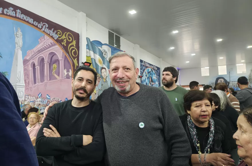 El PJ fue lugar de encuentro.