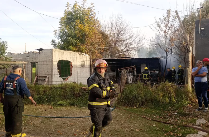 El incendio fue en 6 y 169.