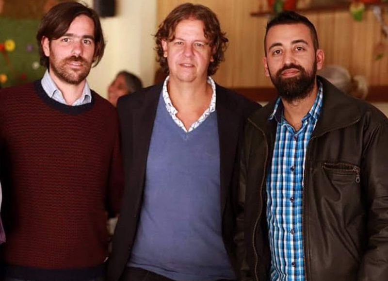 Los precandidatos: Nicolás del Caño (presidente); Christian Castillo (gobernador) y Federico Surila (intendente).