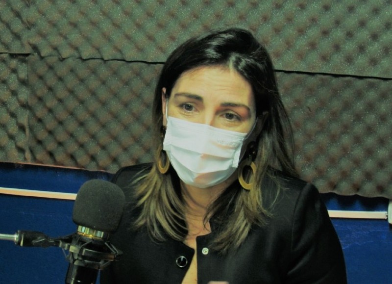 Eugenia Ordichuk en el aire de la 88.5.