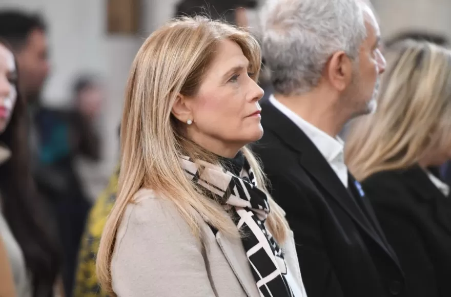 Magario participó del tradicional Tedeum por el 25 de mayo en la Catedral de La Plata.
