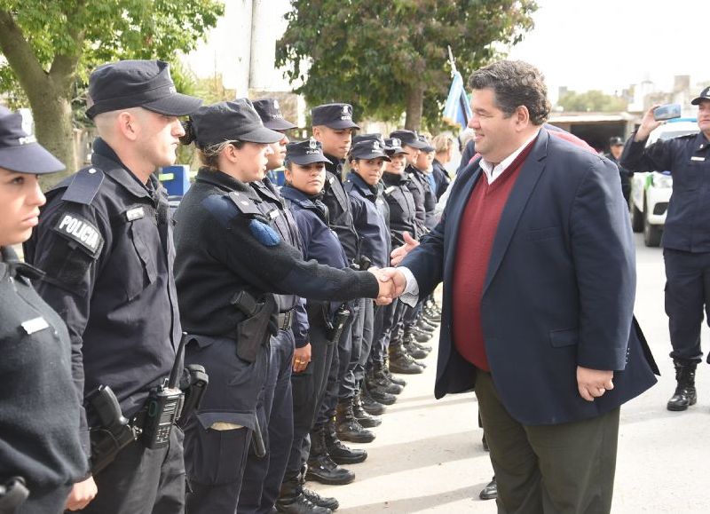 Acto encabezado por el intendente Nedela.