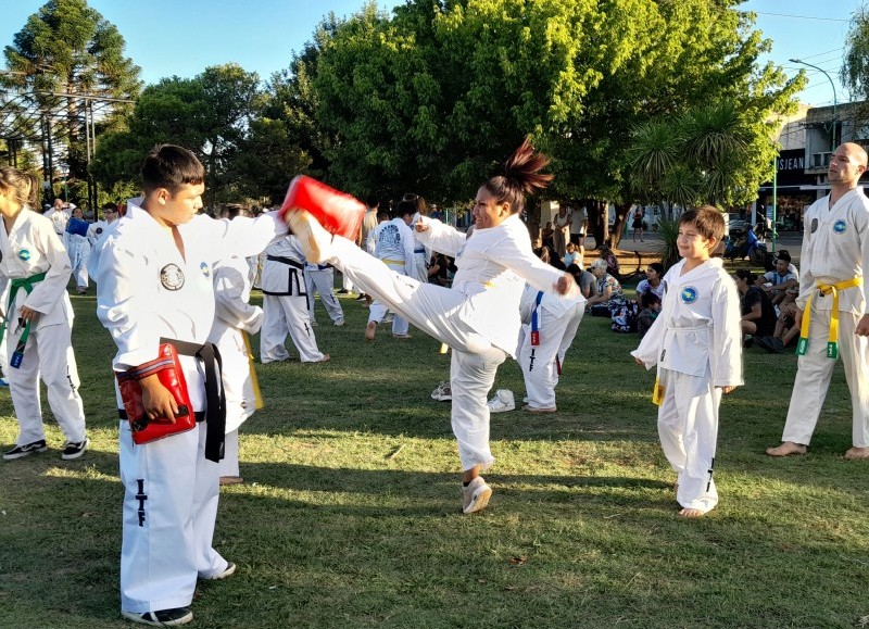 Actividad al aire libre.