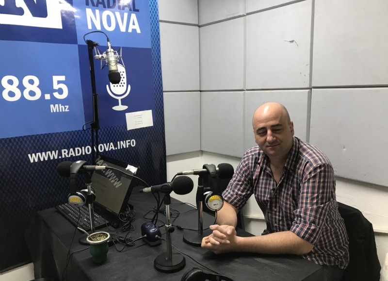 Claudio Crivaro, en el aire de BerissoCiudad.