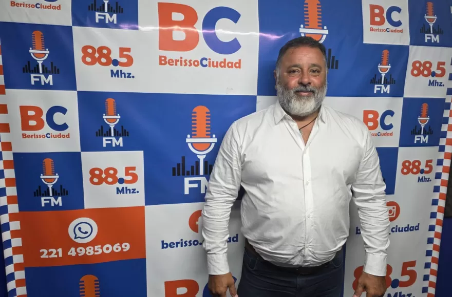 Walter Emeri, presidente del Consejo Escolar de Berisso.