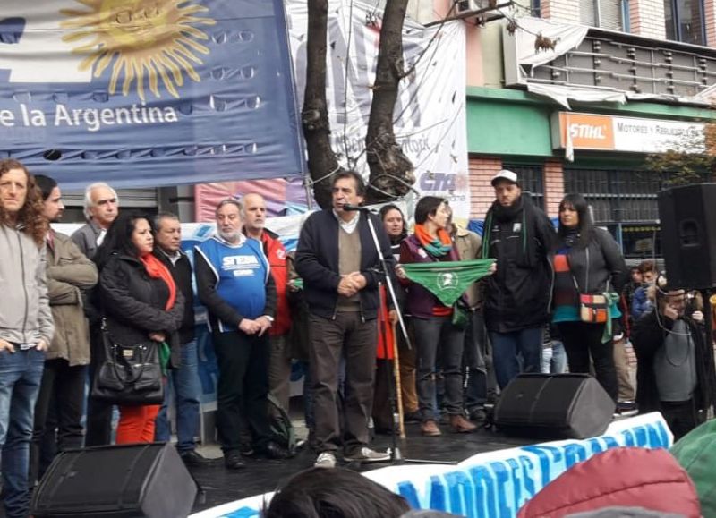 CTA Y ATE, en la jornada de paro general.