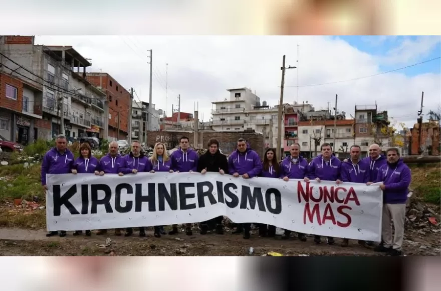 La Libertad Avanza emitió un fuerte mensaje desde la provincia de Buenos Aires con la consigna “Kirchnerismo nunca más”.