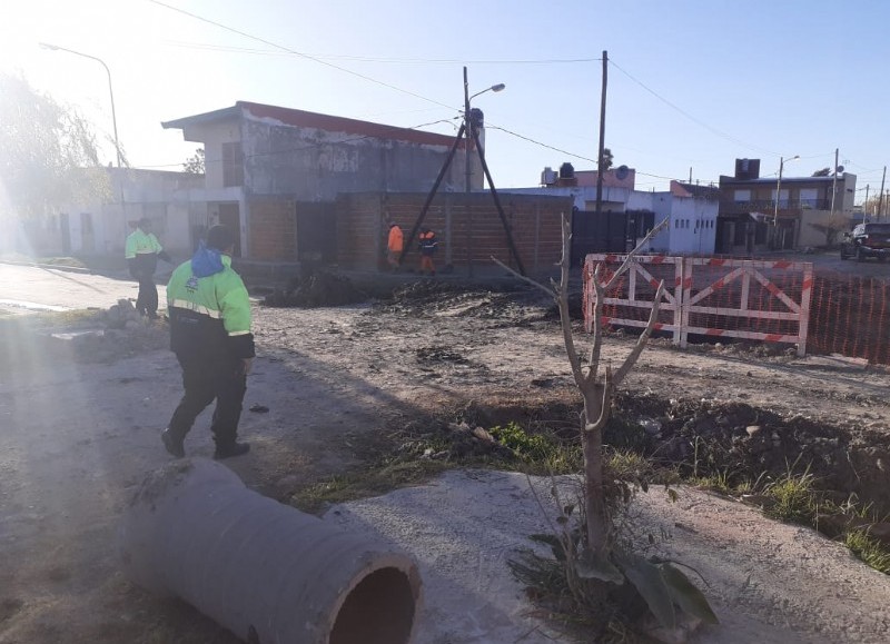 Rápida intervención de los equipos de emergencia.