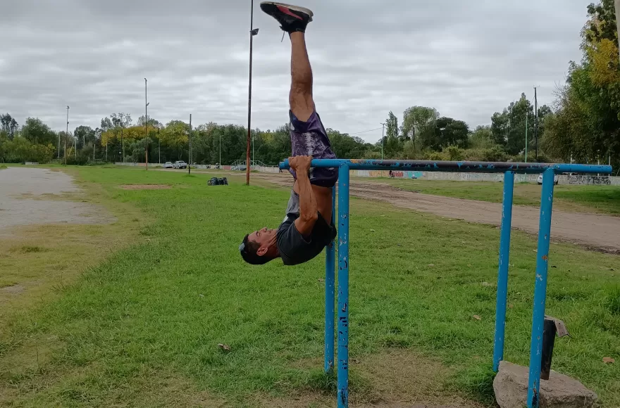 Ejercicio con el propio peso corporal.