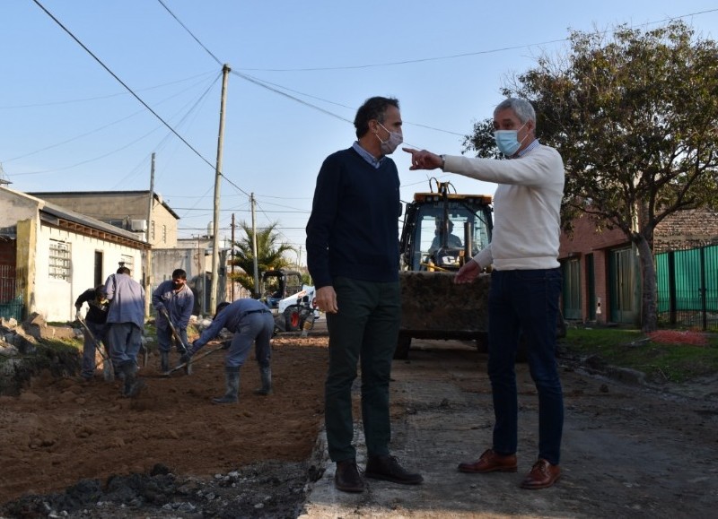 Gabriel Katopodis y Fabián Cagliardi.