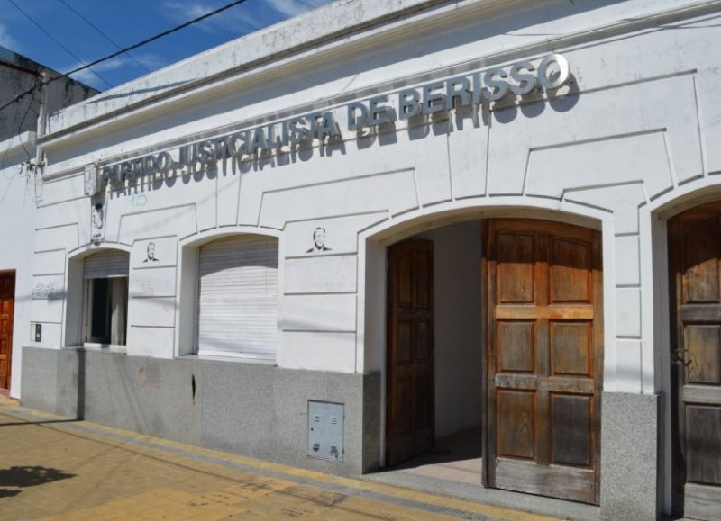 La sede del peronismo local.
