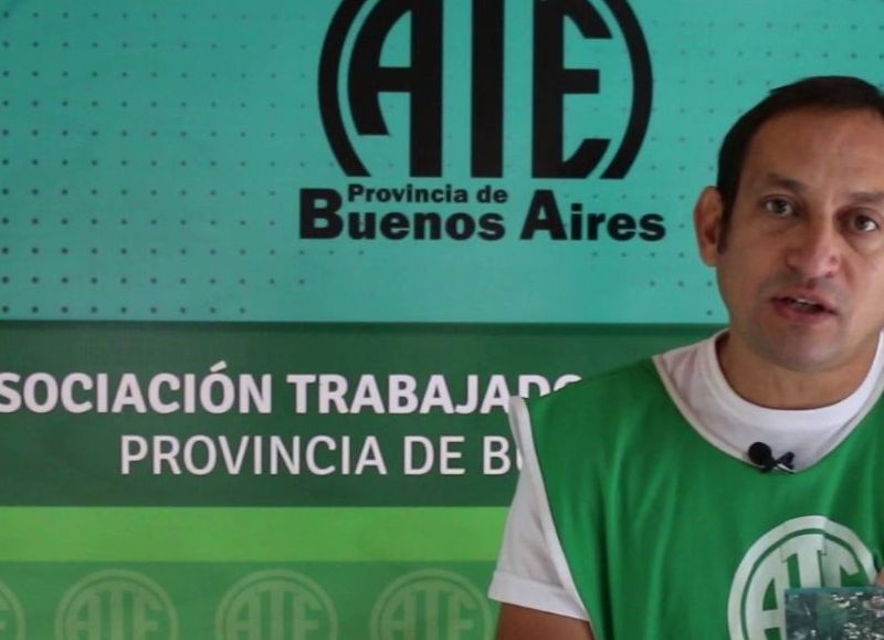 Juan Murgia, titular de ATE Berisso.