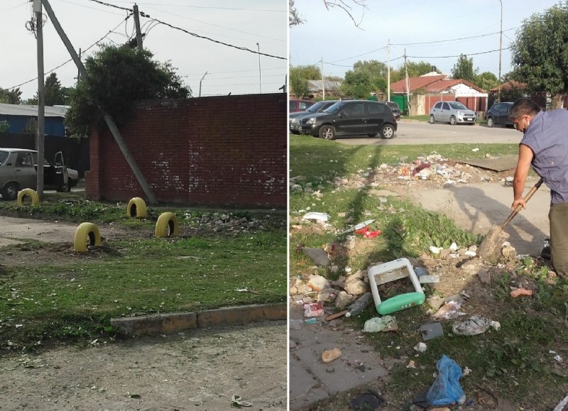 La intención es contagiar el buen hábito de cuidar los espacios públicos.