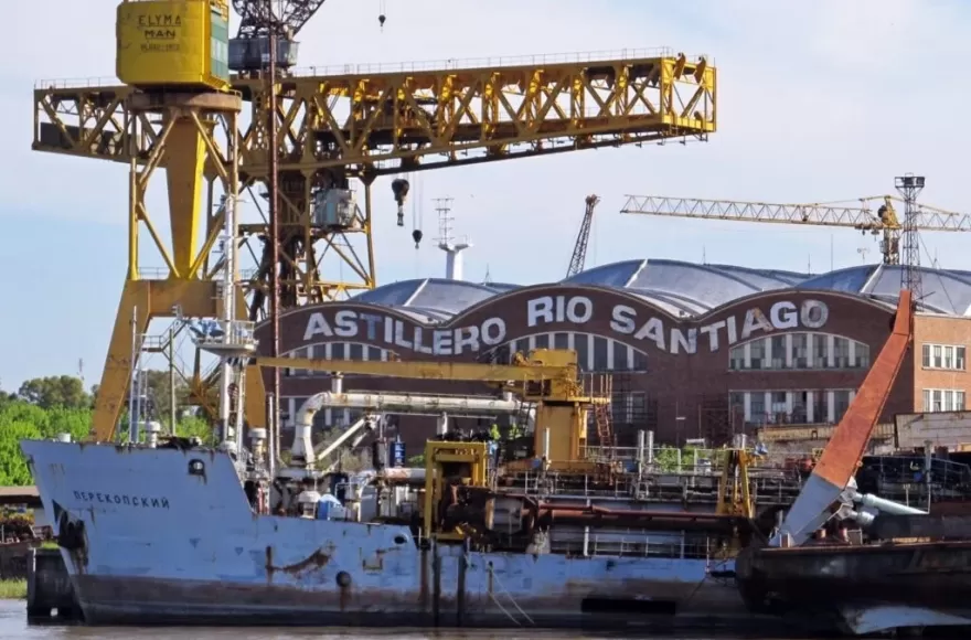 La planta naviera ensenadense.