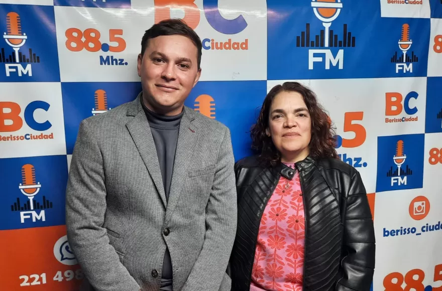 Dante Calderón y Norma Mijailovsky, aspirantes a concejales por el oficialismo.