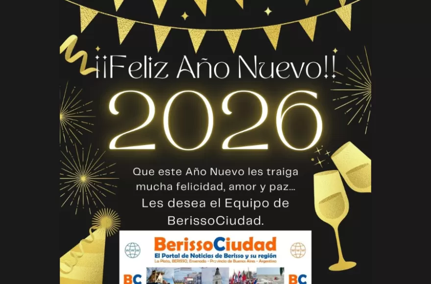 ¡BerissoCiudad les desea un feliz 2026!