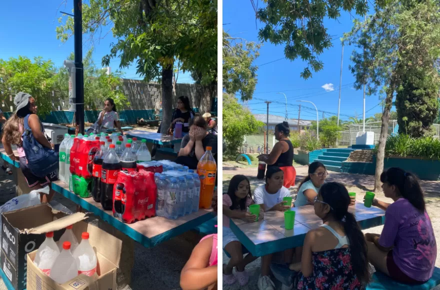 La jornada se desarrolló en el Hogar Social.