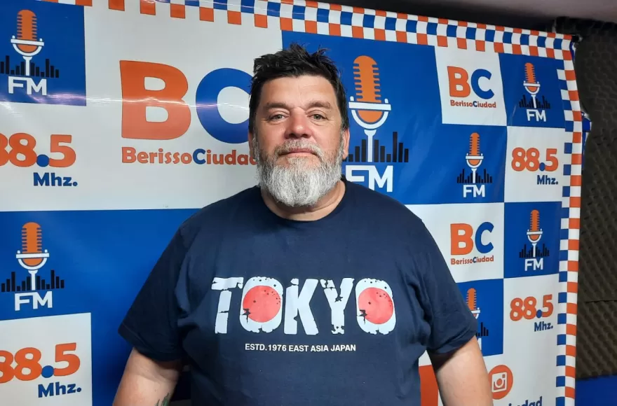 Emiliano Juzwa, coordinador del Parque Ambiental municipal.