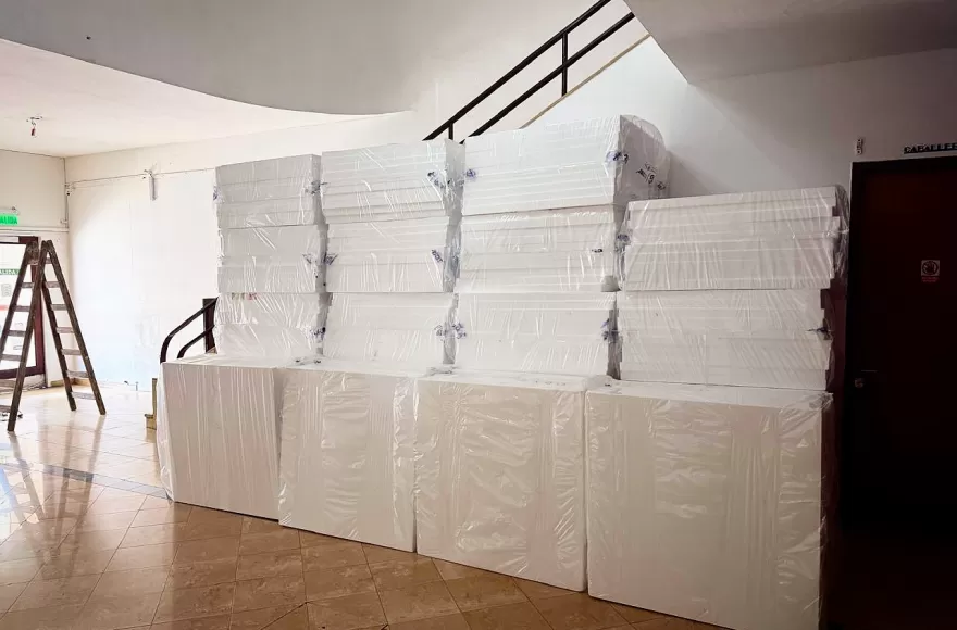 Listas para instalar.