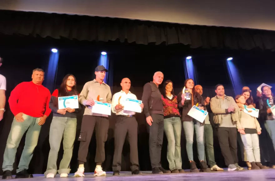 Todos los ganadores.