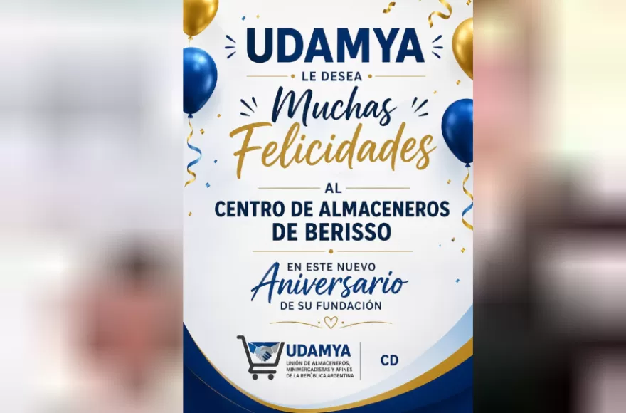 El saludo de UDAMYA a los almaceneros.