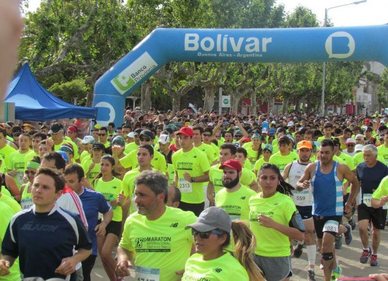 Se corre en Bolívar.